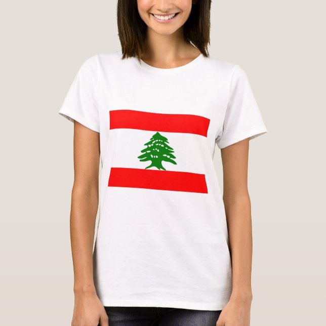 Lebanon Flag T-Shirt (Front)