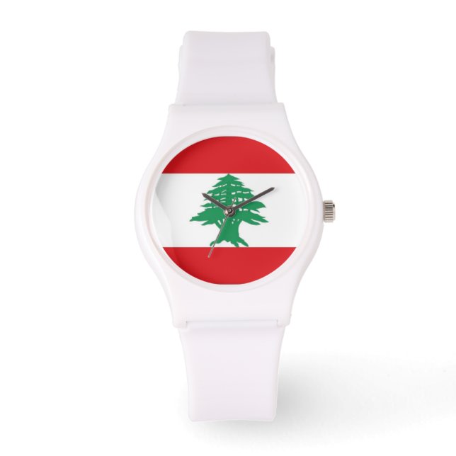 Lebanon Flag Watch (Front)
