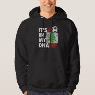 Lebanon In My Dna Lebanese Flag Team Lebanon Hoodie