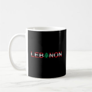 Lebanon Lebanese Flag Asia Levant Travel Cedar Bei Coffee Mug