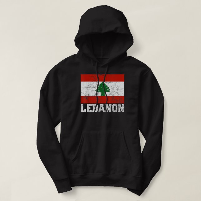 Lebanon Lebanese Flag Family Pride Country Shirt V (Design Front)