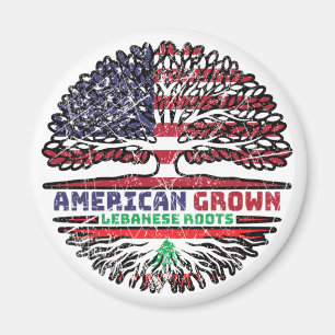 Lebanon Lebanese US American USA United States Magnet