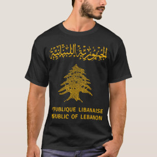 Lebanon,Lebanon Passport,Lebanon map,Lebanon Flag. T-Shirt
