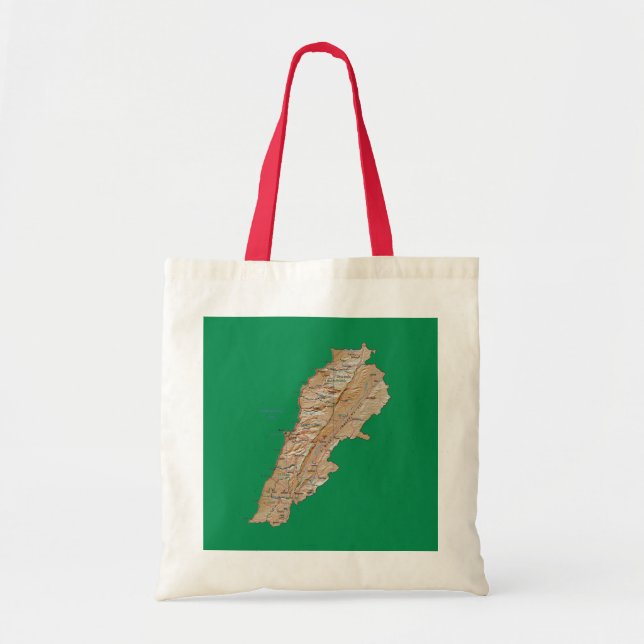 Lebanon Map Bag (Front)