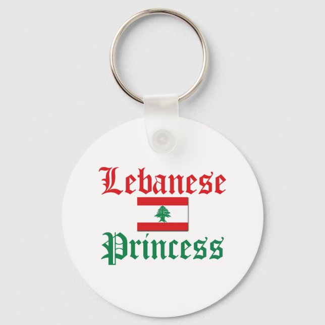 Lebanon Princess Keychain (Front)