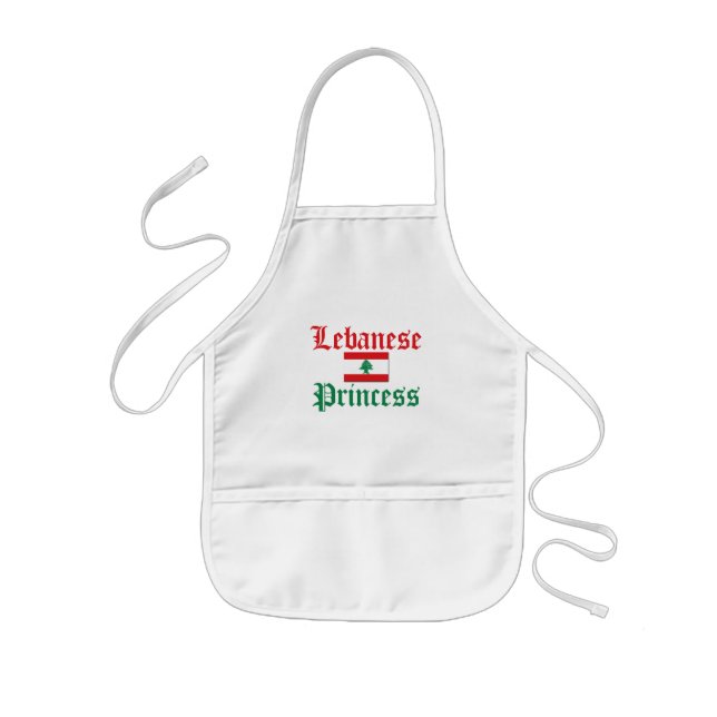 Lebanon Princess Kids Apron (Front)