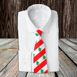 Lebanon Ties, fashion Lebanese Flag, business Tie<br><div class="desc">Neck Tie: Patriotic Lebanese Flag fashion and Lebanon business design - love my country,  office wear,  travel,  national patriots / sports fan</div>