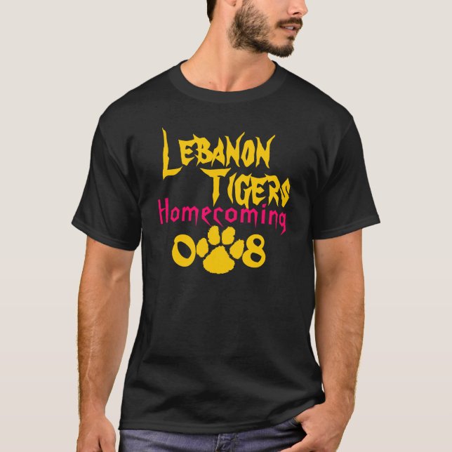 Lebanon Tigers homecoming T-Shirt (Front)