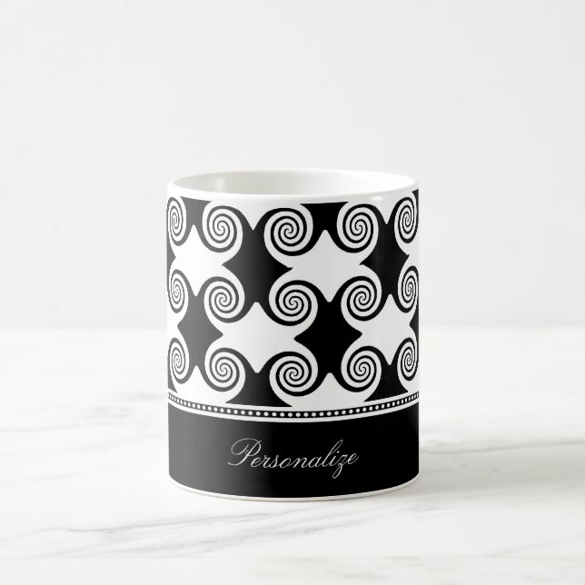L'ébène torréfie la Mug de café (Centre)
