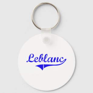 Leblanc Surname Classic Style Keychain