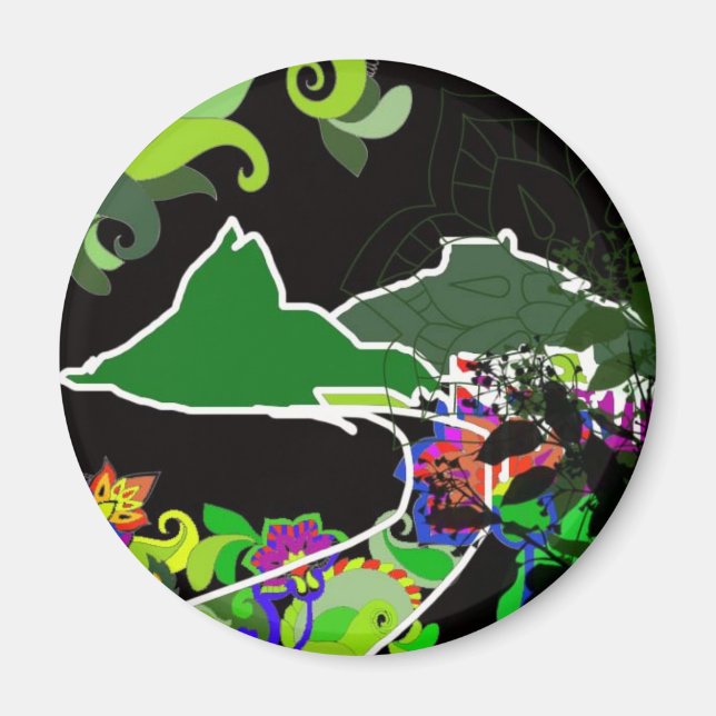 Leblon - Ipanema RIO DE JANEIRO Magnet (Front)