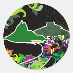 Leblon - Rio De Janeiro - Brazil Classic Round Sticker