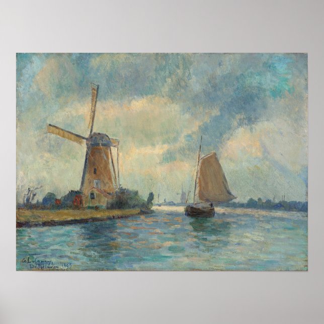 Lebourg - Moulin A Delft Poster (Front)