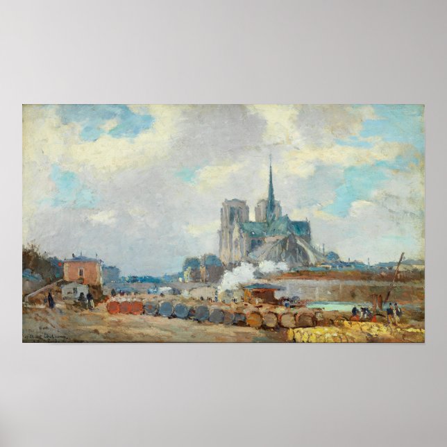 Lebourg - Paris Notre Dame Poster (Front)