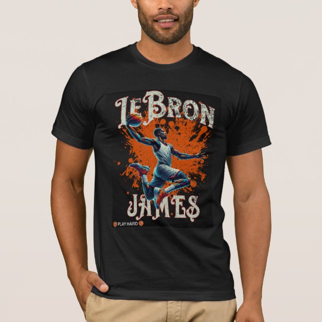 Lebron James NBA T-Shirt (Front)