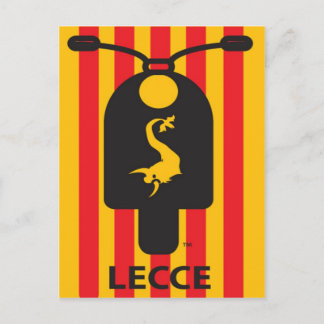 Lecce Scooter Postcard