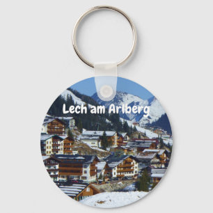 Lech am Arlberg in Austria Souvenir Keychain