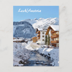 Lech en Autriche - Carte postale