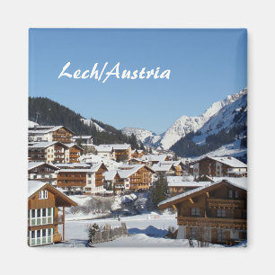 Lech in Austria - Souvenir Magnet