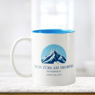 Lech Zürs am Arlberg Austria ski resort mug