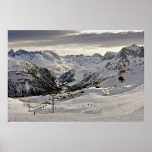 Lech Zurs am Arlberg Austrian Alps Austria Poster