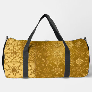 Leche Flan Gold LARGE Duffle Bag