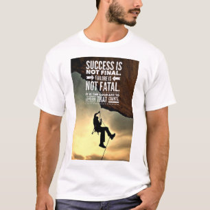 L'échec n'est pas inspiré mortel équipe le T-shirt