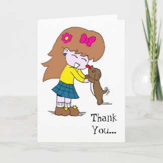 Léchez, carte du Merci… | d'amour de chiot