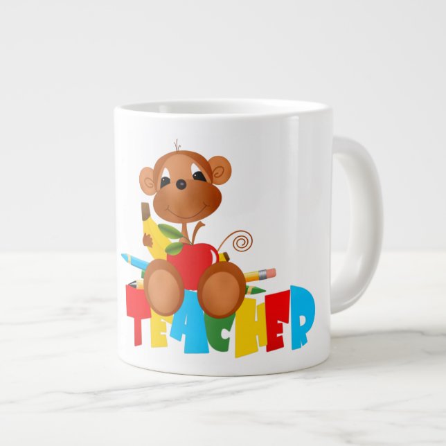 L'école est Cool - Jumbo Mug (Devant droit)