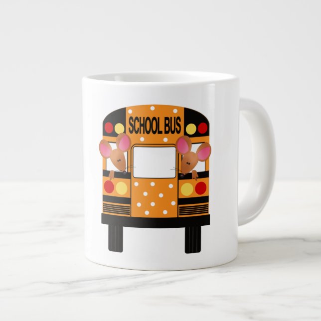 L'école est Cool - Jumbo Mug (Devant droit)