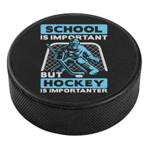 L'École Est Importante Mais Le Hockey Est Importan