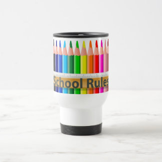 L'école ordonne la tasse de banlieusard de
