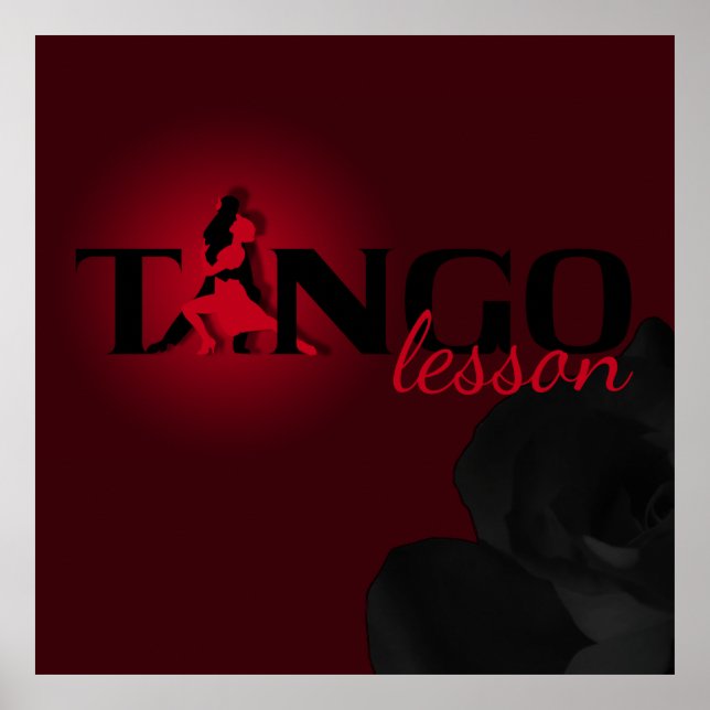Leçon de tango - Poster (Devant)