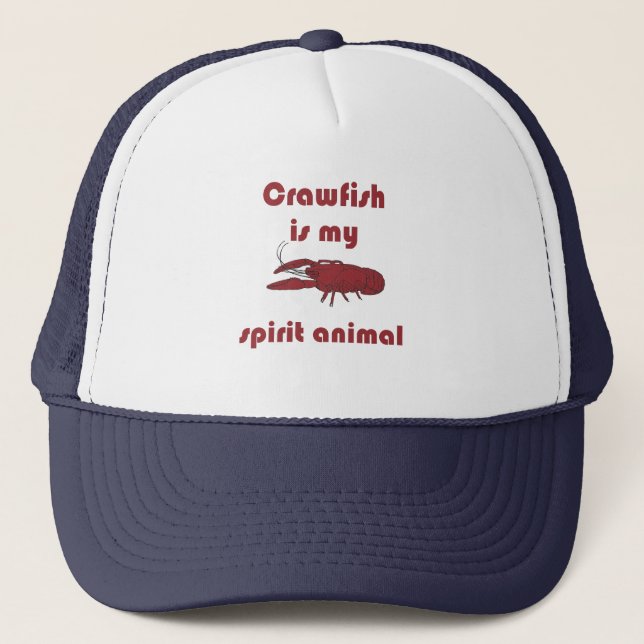L'écrevisse est mon casquette drôle animal de (Devant)