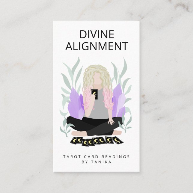 Lecteur de carte Tarot moderne (Devant)