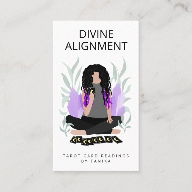 Lecteur de cartes de tarot (Devant)