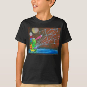 Lecteur du T-shirt d'étoiles