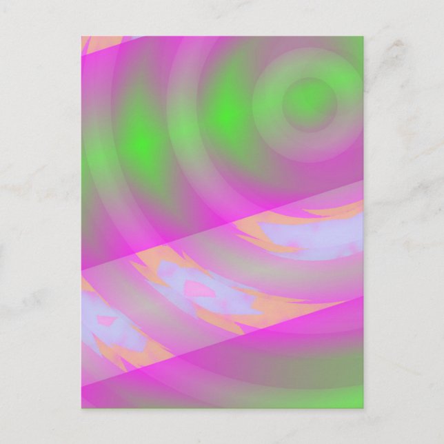 Lecteur Warp - Carte Postale Digital Space Art (Devant)