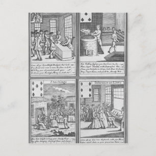 Lecture de cartes représentant le commercial actue