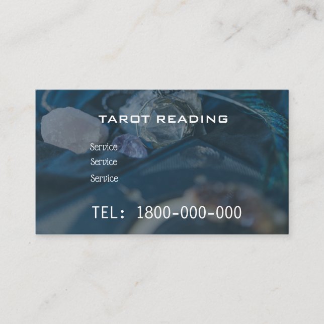 LECTURE DE TAROT CARTE MODIFIABLE (Devant)