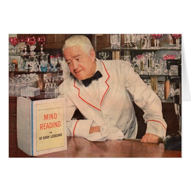 lecture d'esprit au bar (Devant horizontal)