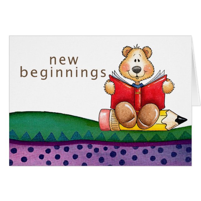 Lecture d'ours de nounours (Devant horizontal)