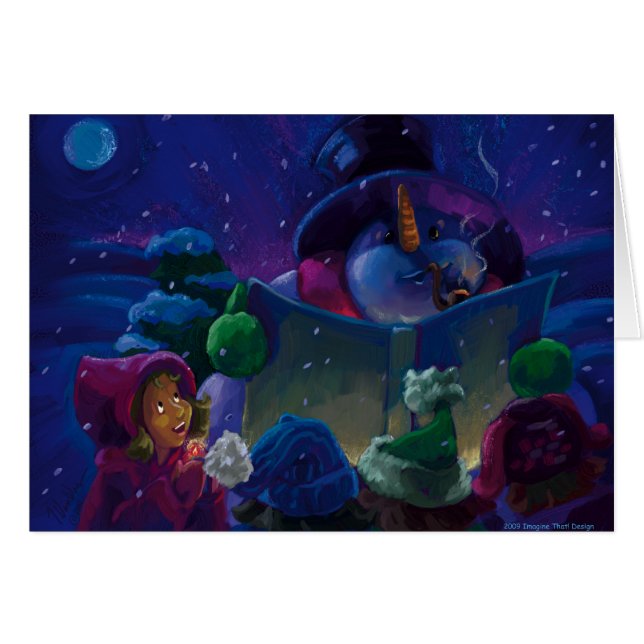 Lecture hivernale (Devant Horizontal)