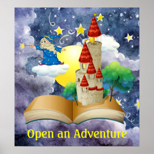 Lecture - Poster d'alphabétisation - SRF