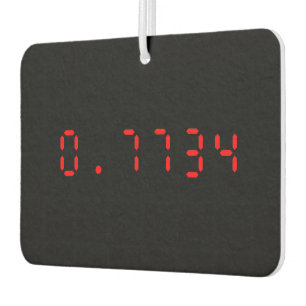LED Calculator Hello 0.7734 Air Freshener