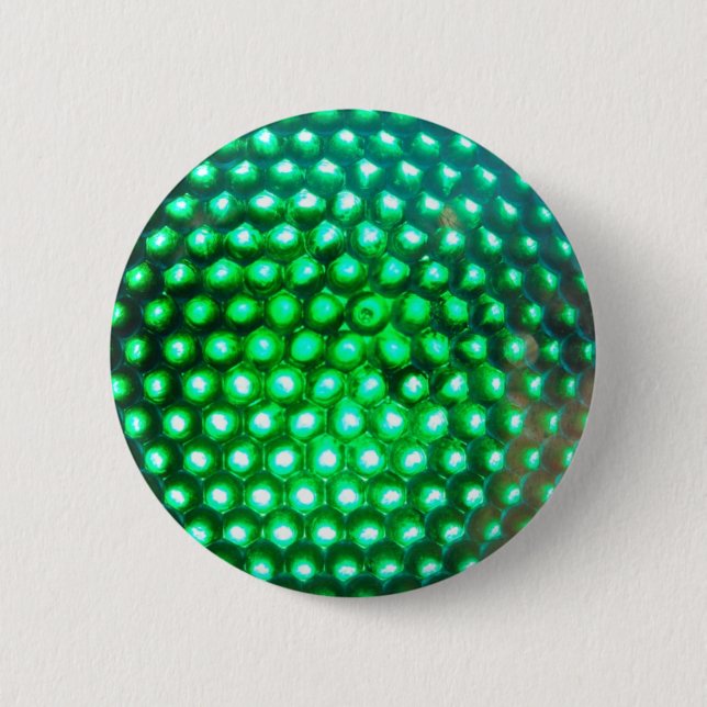 LED-green-lights948 DISCO BALL GREEN NEON LIGHTS F 2 Inch Round Button (Front)