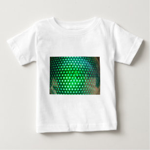 LED-green-lights948 DISCO BALL GREEN NEON LIGHTS F Baby T-Shirt
