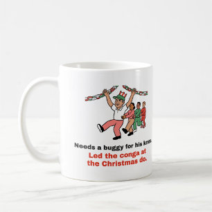Led the Conga: Funny Golf Mug