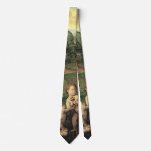 Leda and the Swan by Leonardo da Vinci Tie