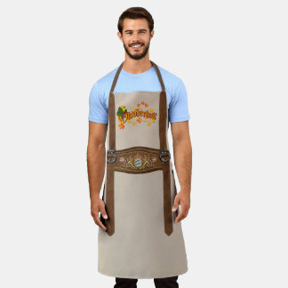 Lederhosen German and Oktoberfest Apron
